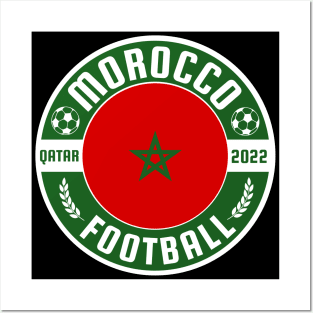 Morocco Football Posters and Art